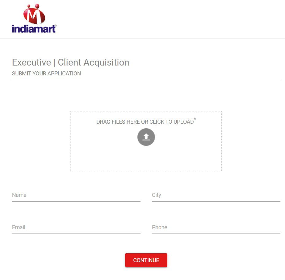 IndiaMART Customer Service Job 