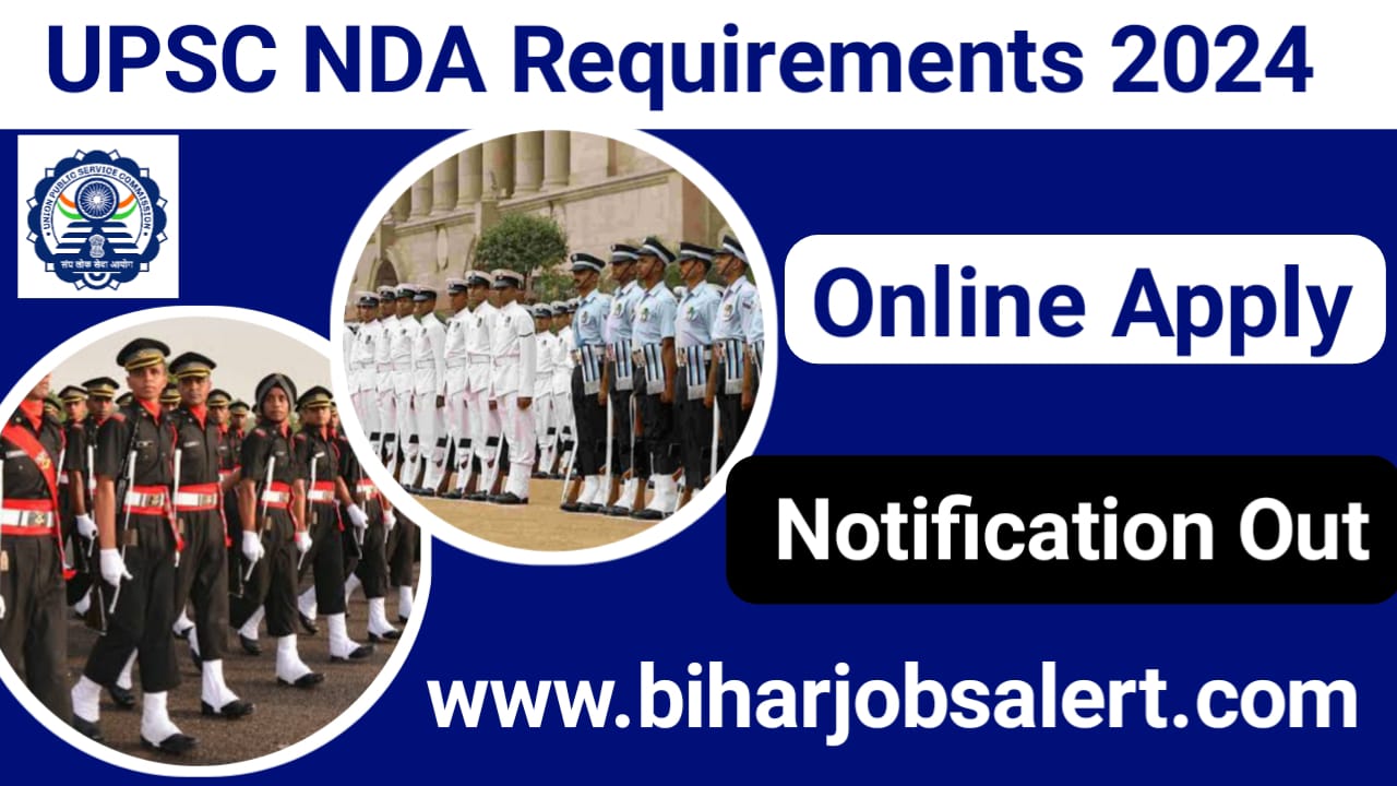 UPSC NDA Requirements 2024