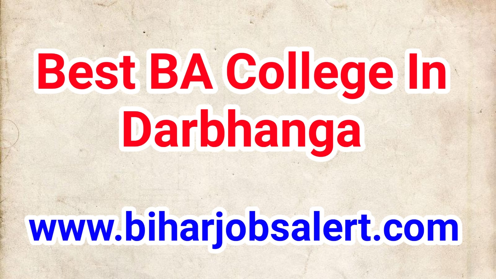 Best BA College In Darbhanga