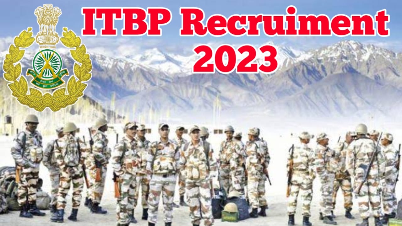 ITBP Recruiment 2023