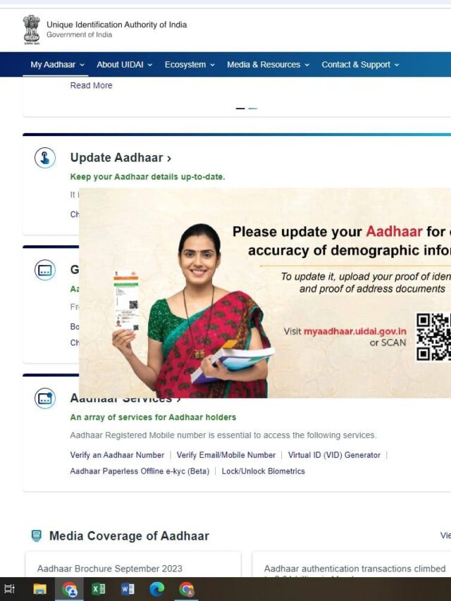 How to change address in Aadhar card for free