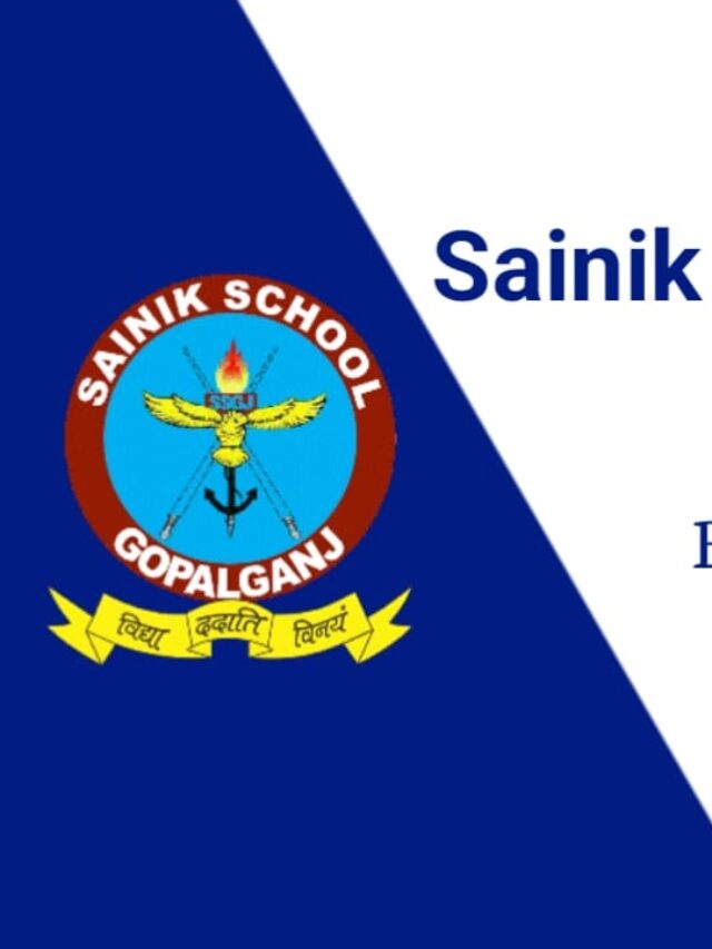 Bihar Sainik School Recruitment 2024