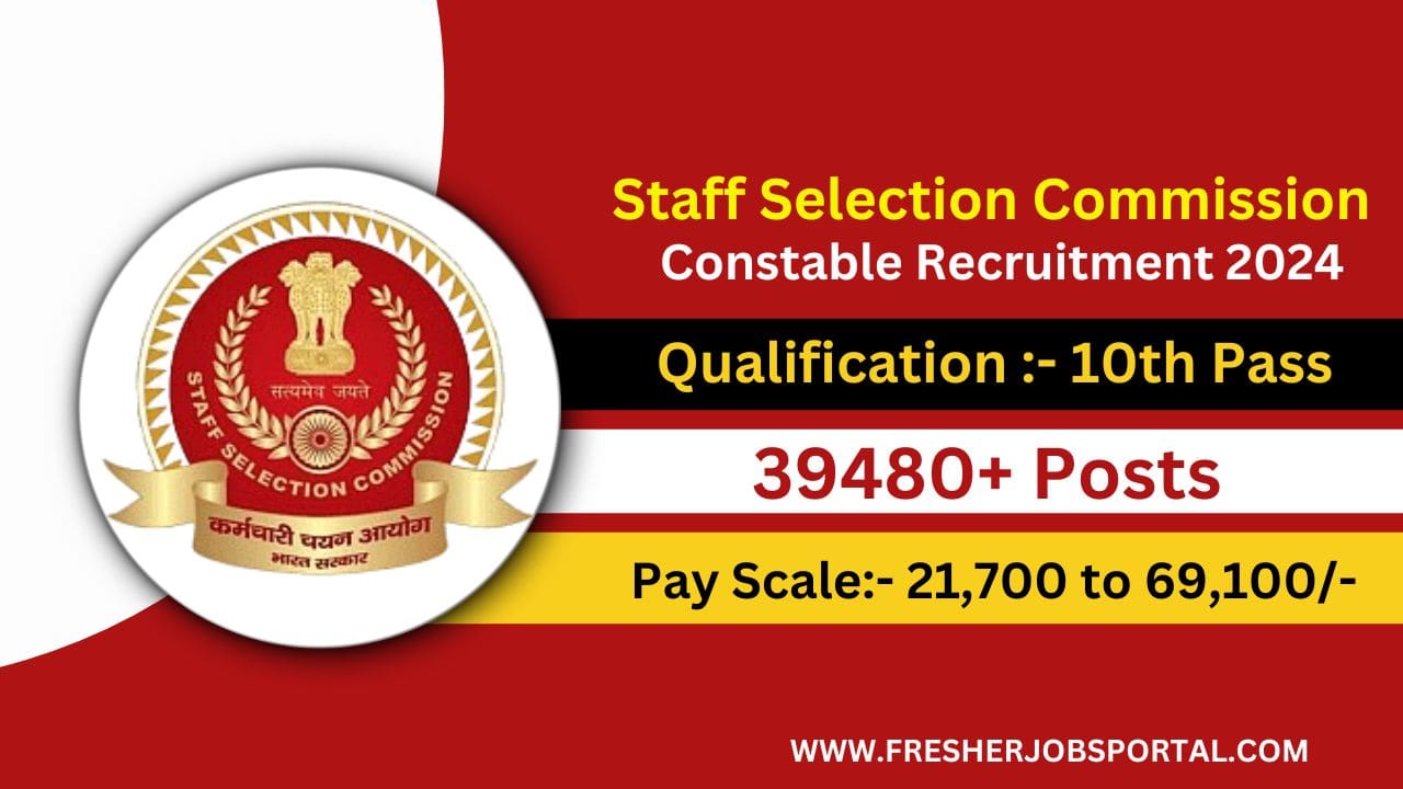 SSC Constable Recruitment 2024